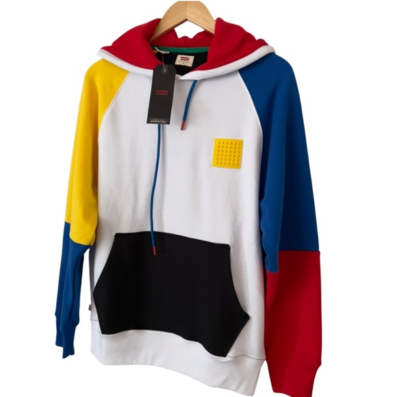 Levi’s X LEGO Men’s Relaxed Multicolor Hoodie - Picture 10 of 16